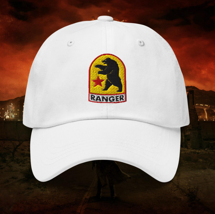 Fallout: New Vegas - New California Republic (NCR) Ranger / Sniper - Embroidered Dad Hat / Baseball Cap