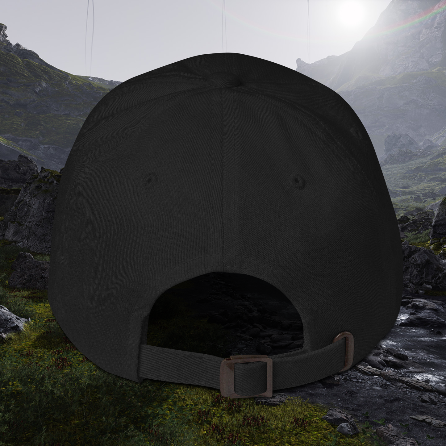 Hideo Kojima - Embroidered Dad Hat / Baseball Cap - Death Stranding, Metal Gear Solid