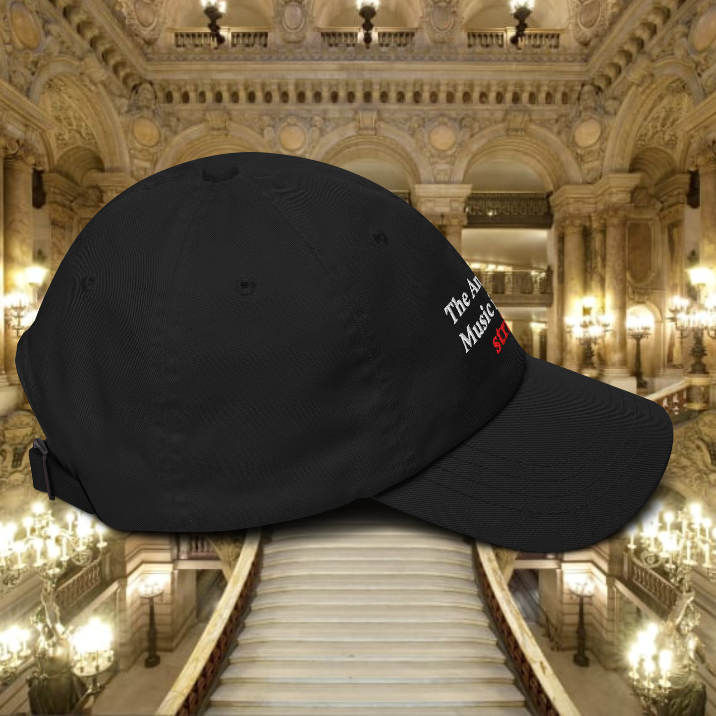 Phantom of the Opera - Embroidered Dad Hat / Baseball Cap - Erik and Christine - Gift for Musical Fans