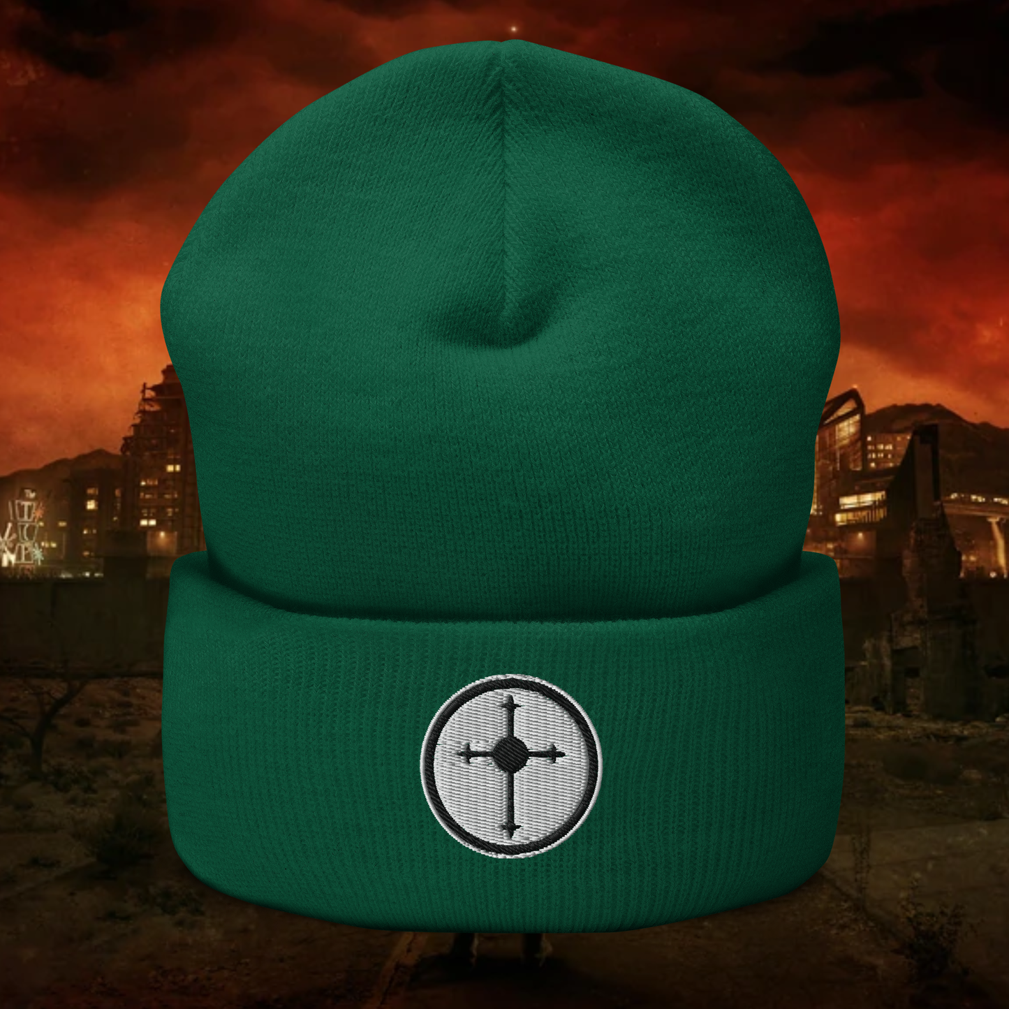 Fallout: New Vegas -Followers of the Apocalypse - Embroidered Beanie / Tuque / Knitted Cap Hat