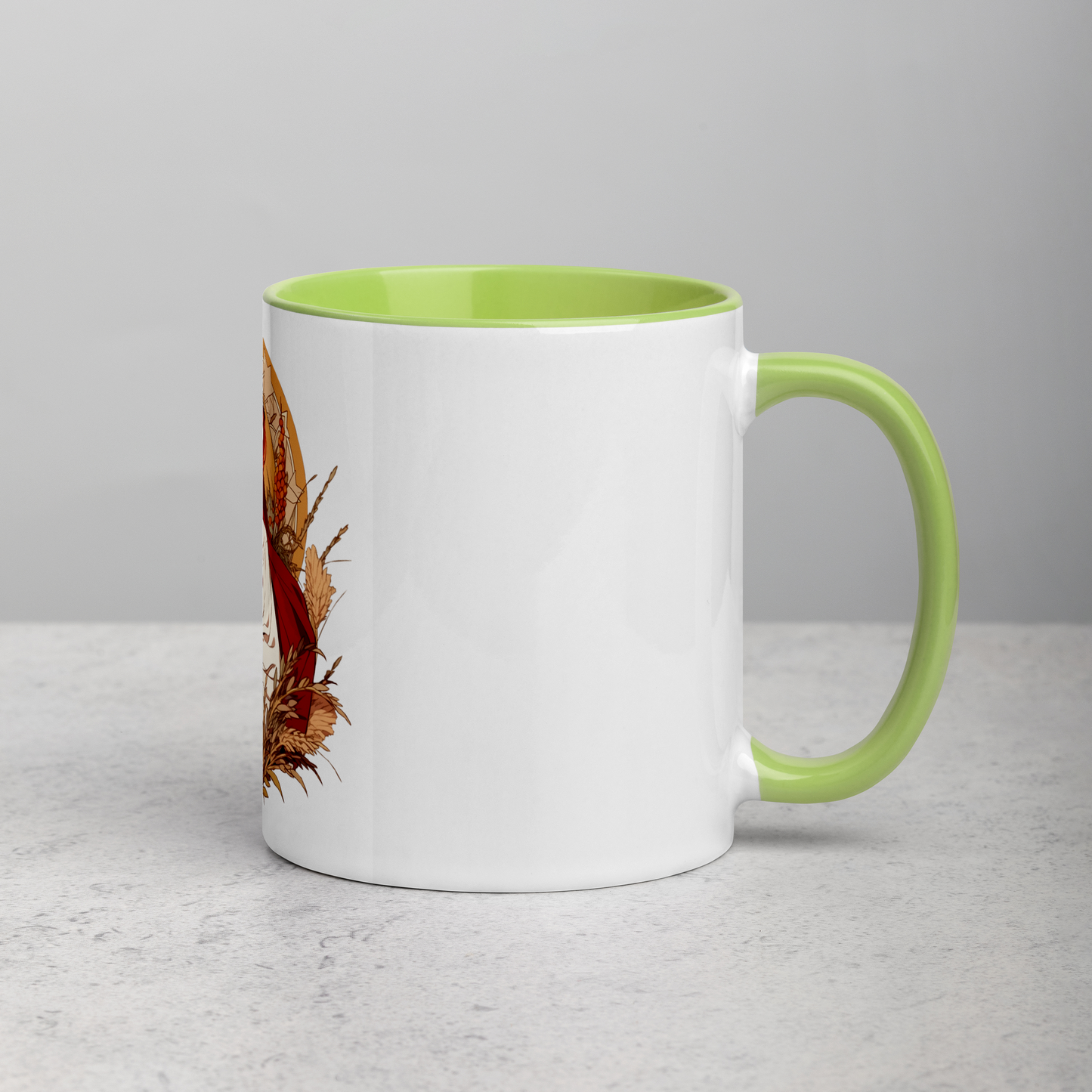 Demeter - Goddess of the Harvest and Fertility - Summer Harvest Green Sublimated Mug