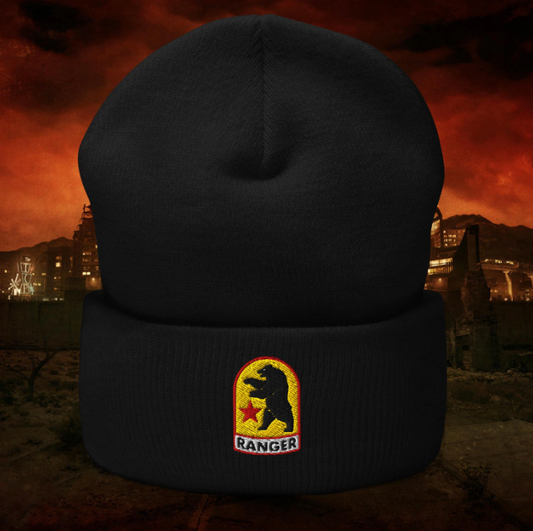 Fallout: New Vegas - New California Republic (NCR) Ranger / Sniper - Embroidered Beanie / Tuque / Knitted Cap Hat