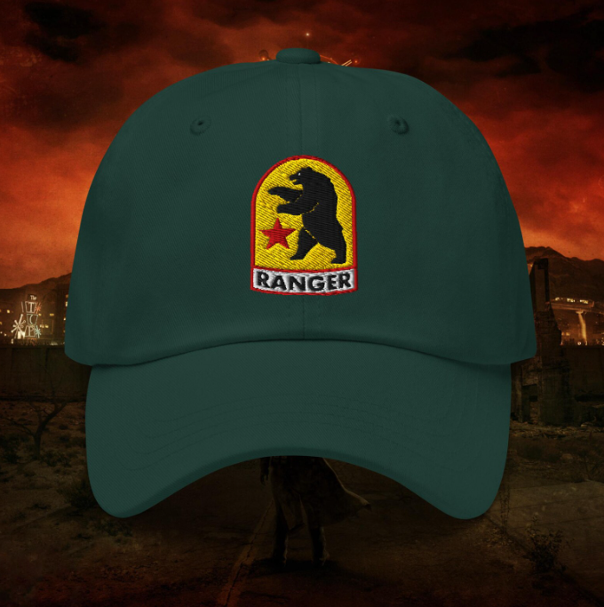 Fallout: New Vegas - New California Republic (NCR) Ranger / Sniper - Embroidered Dad Hat / Baseball Cap
