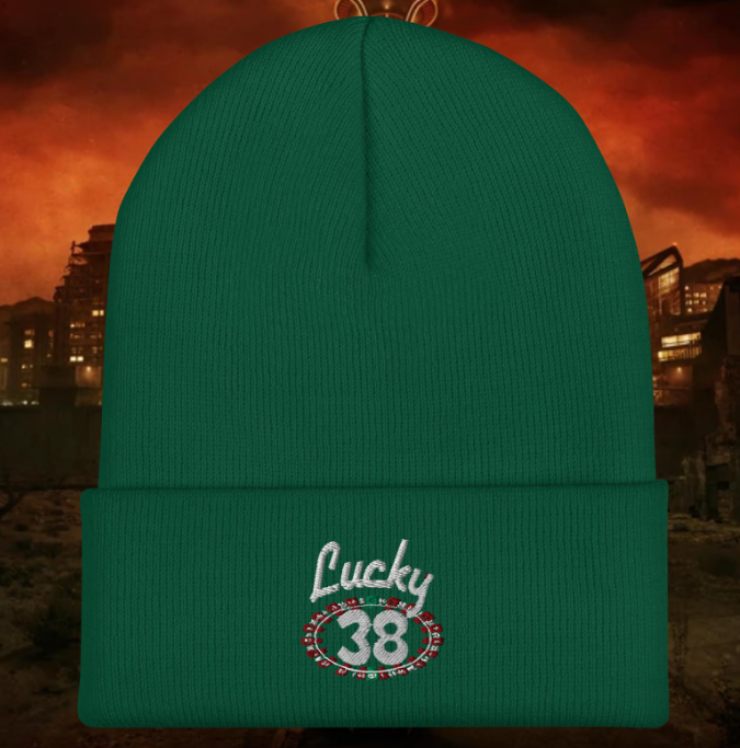 Fallout: New Vegas - The Lucky 38 / Mr House - Embroidered Beanie / Tuque / Knitted Cap Hat