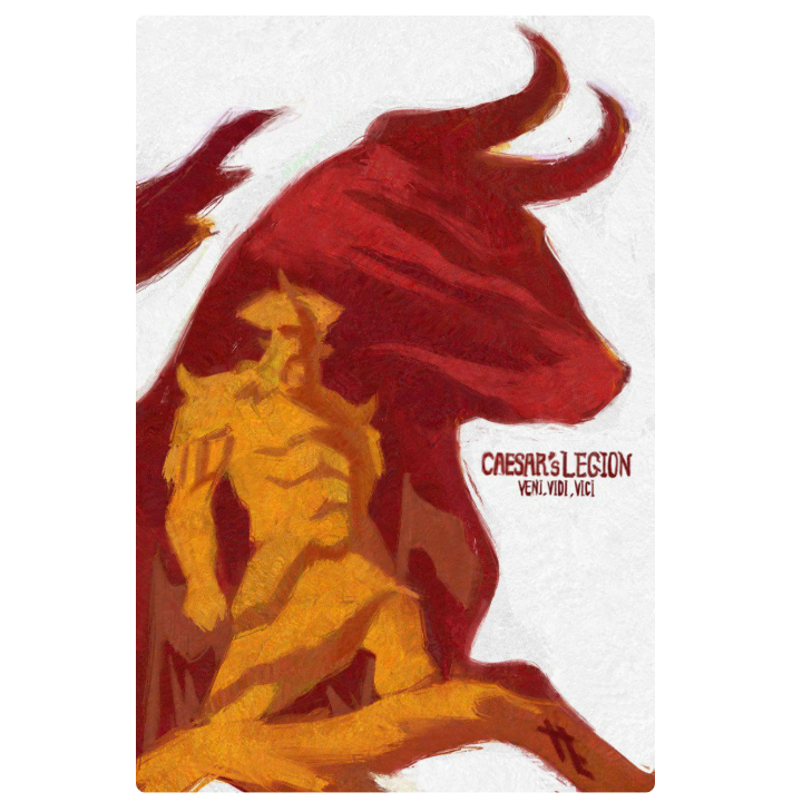 Fallout New Vegas - Mini 5" x 7" Matte Paper Prints / Posters Set - Factions and Endings