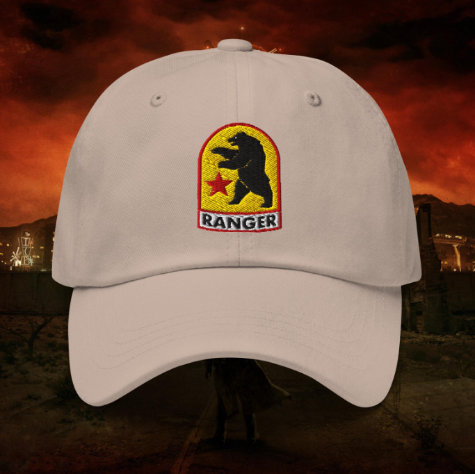Fallout: New Vegas - New California Republic (NCR) Ranger / Sniper - Embroidered Dad Hat / Baseball Cap