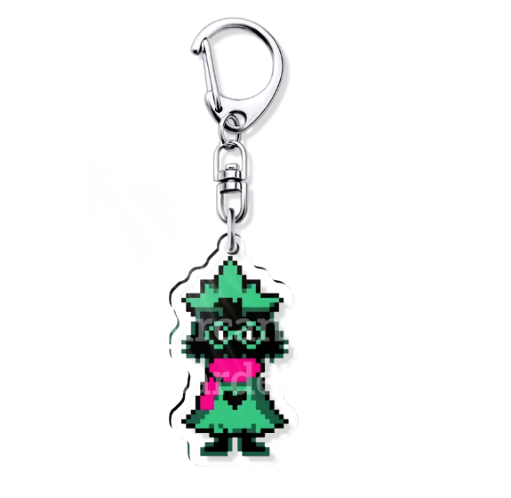 Deltarune - Acrylic 6cm Keychains - Susie, Kris, Ralsei, Lancer, Noelle, and Birdley