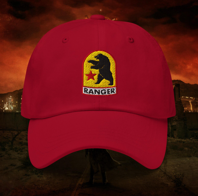 Fallout: New Vegas - New California Republic (NCR) Ranger / Sniper - Embroidered Dad Hat / Baseball Cap