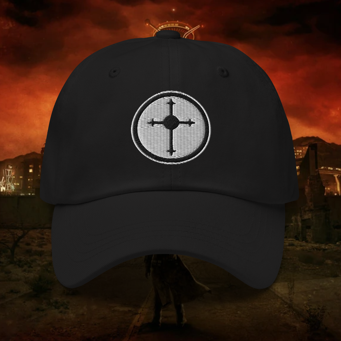 Fallout: New Vegas -Followers of the Apocalypse - Embroidered Dad Hat / Baseball Cap