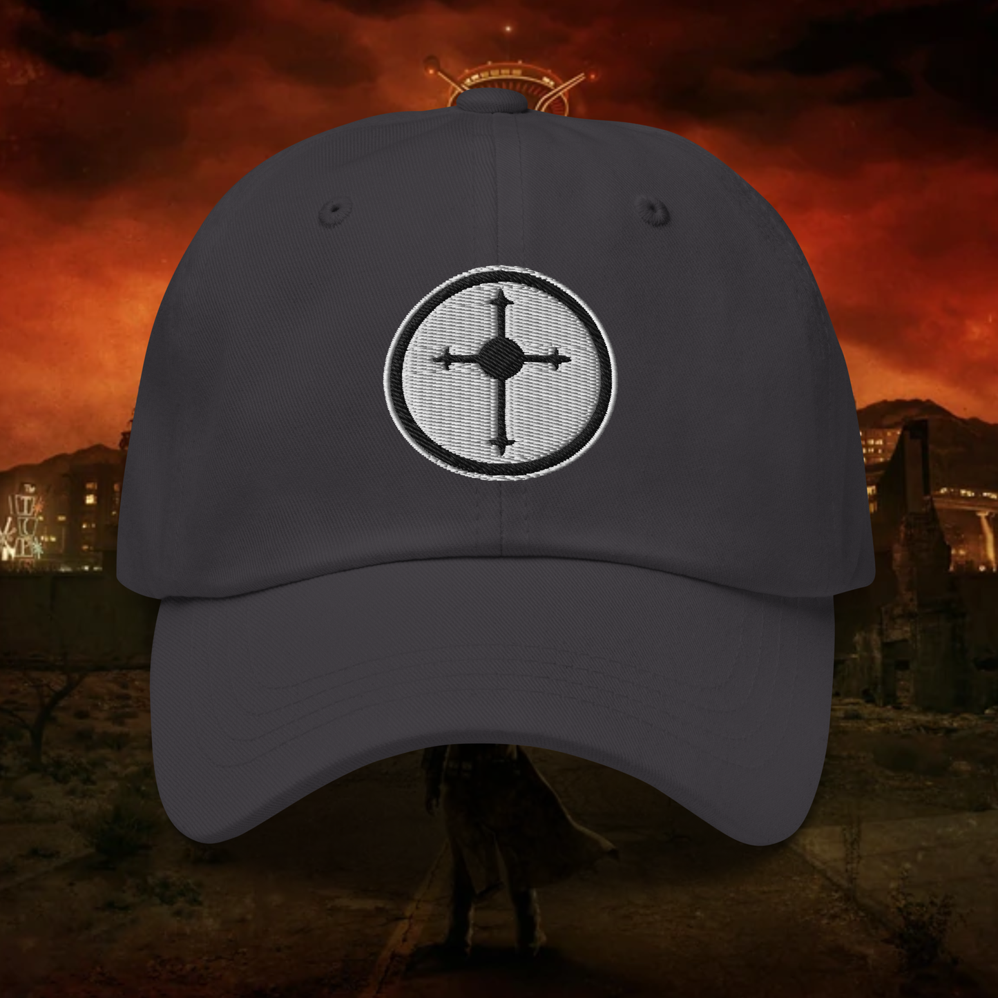 Fallout: New Vegas -Followers of the Apocalypse - Embroidered Dad Hat / Baseball Cap