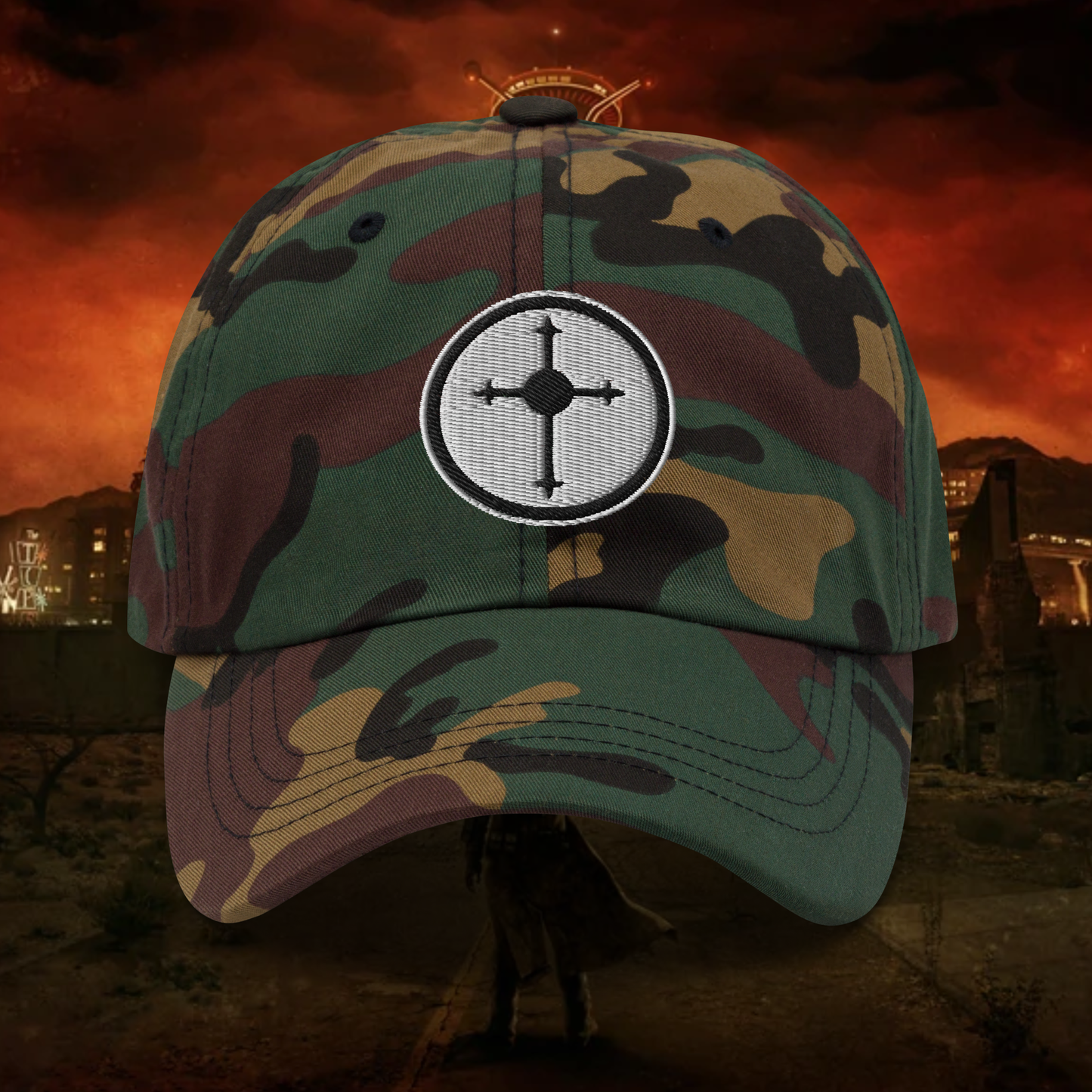 Fallout: New Vegas -Followers of the Apocalypse - Embroidered Dad Hat / Baseball Cap