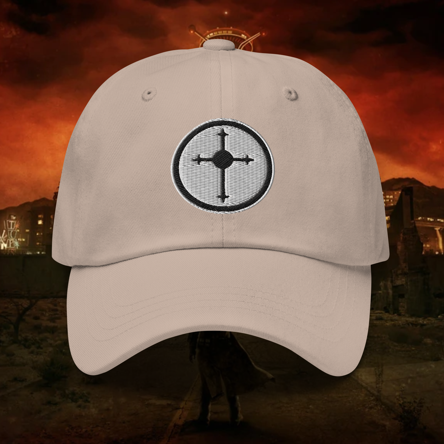 Fallout: New Vegas -Followers of the Apocalypse - Embroidered Dad Hat / Baseball Cap