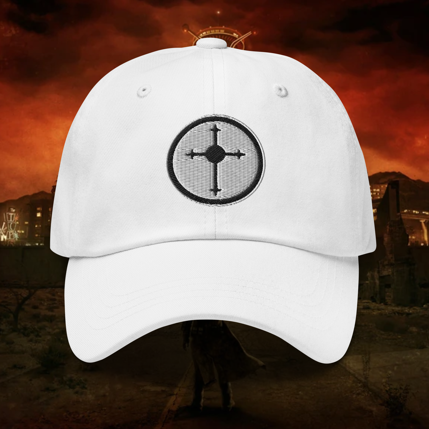 Fallout: New Vegas -Followers of the Apocalypse - Embroidered Dad Hat / Baseball Cap