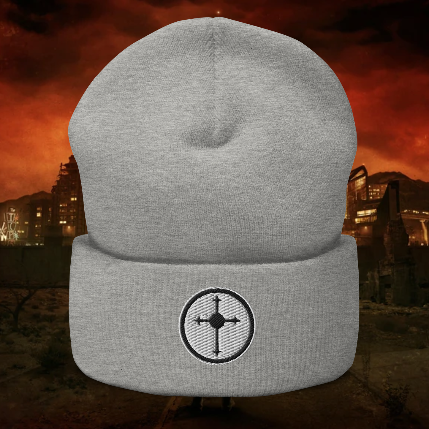 Fallout: New Vegas -Followers of the Apocalypse - Embroidered Beanie / Tuque / Knitted Cap Hat