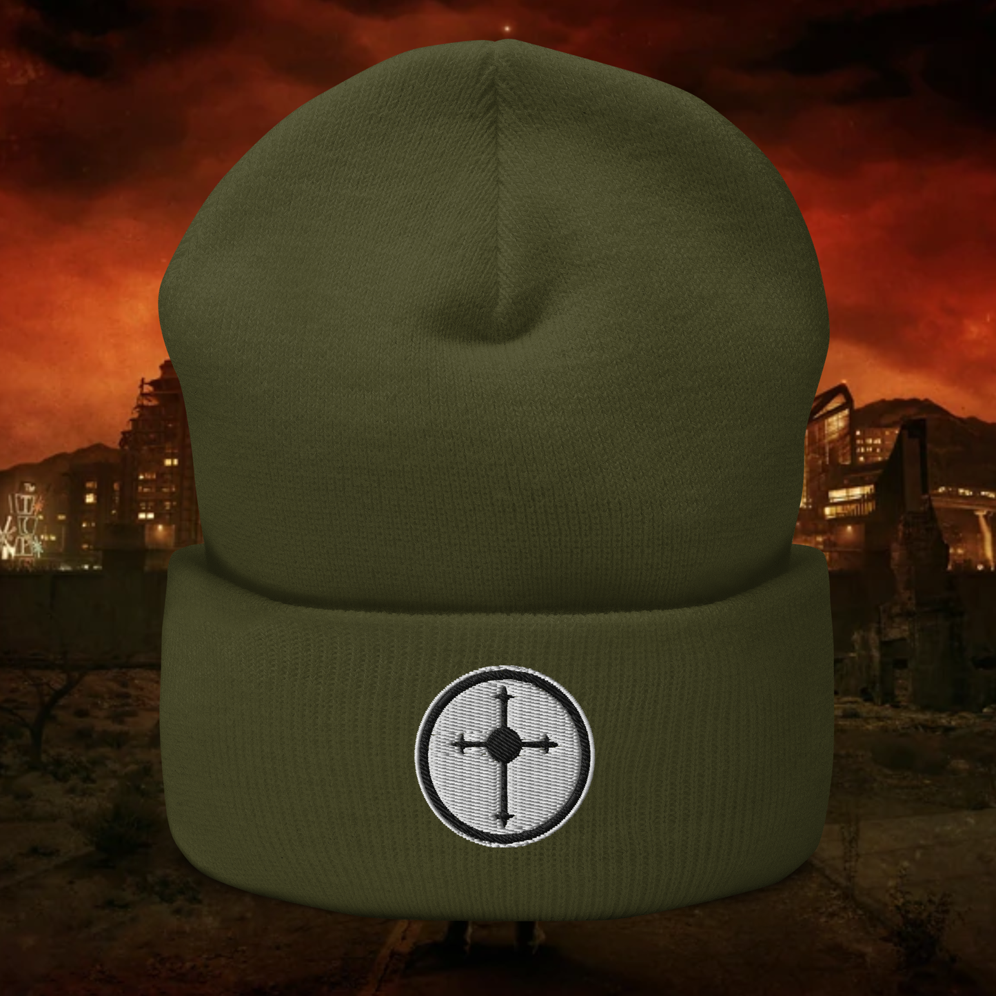 Fallout: New Vegas -Followers of the Apocalypse - Embroidered Beanie / Tuque / Knitted Cap Hat