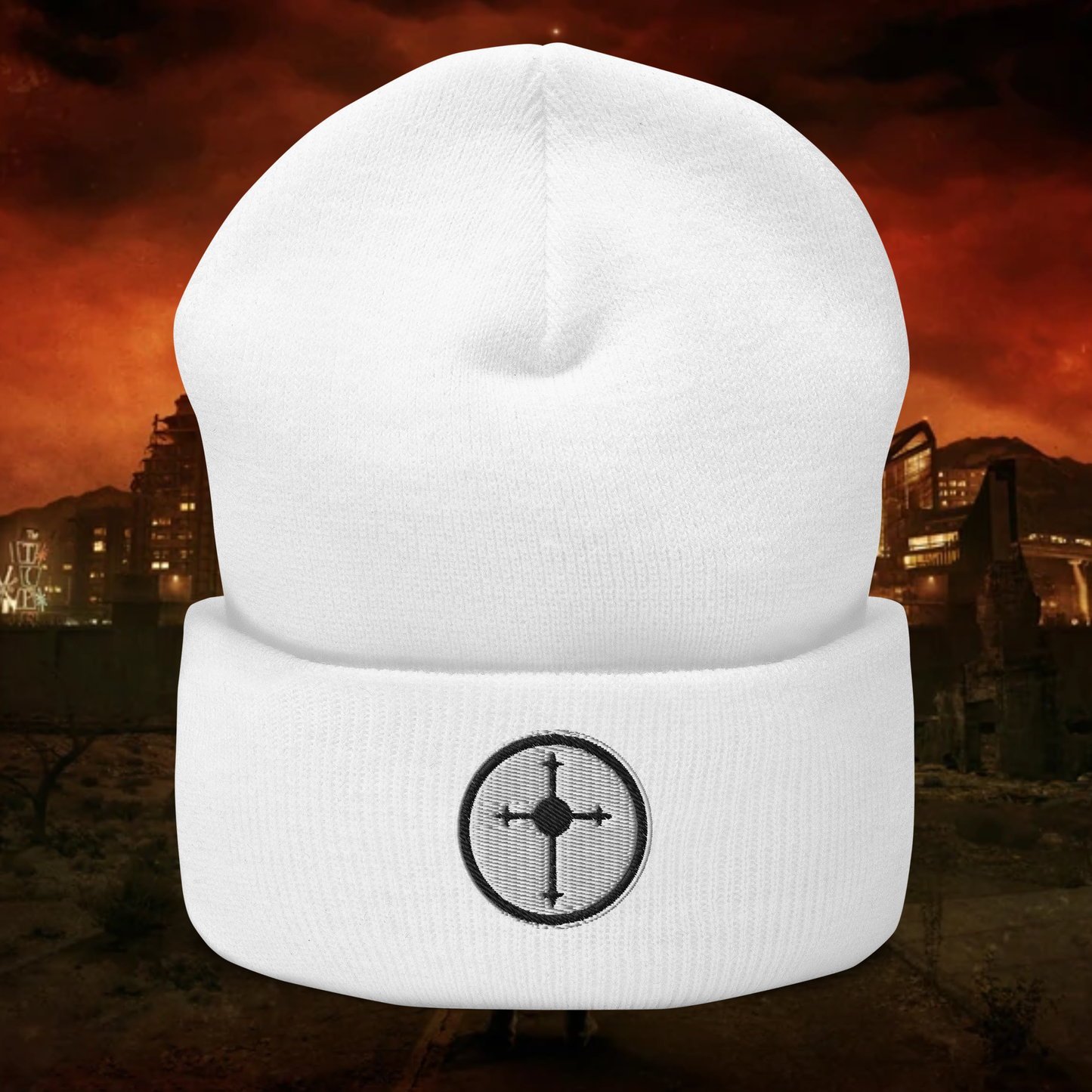 Fallout: New Vegas -Followers of the Apocalypse - Embroidered Beanie / Tuque / Knitted Cap Hat