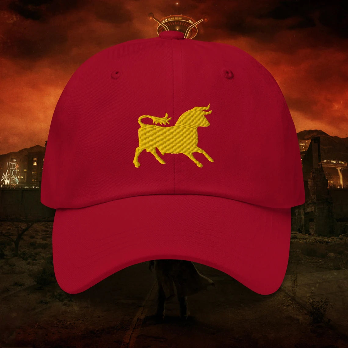Fallout: New Vegas - Caesar's Legion - Embroidered Dad Hat / Baseball Cap