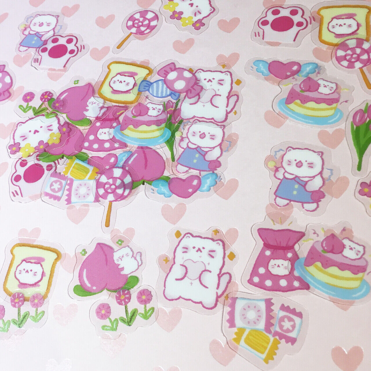 CLEARANCE - Cute "Kawai" Harajuku Japanese Style PVC Sticker Packs